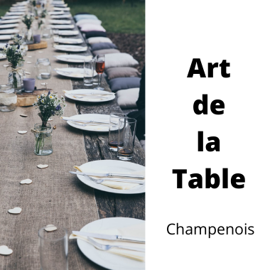 Art de la table champenoise